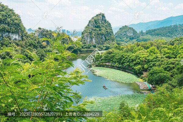 肇慶山水星湖游船