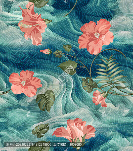 不分色印花滿鋪