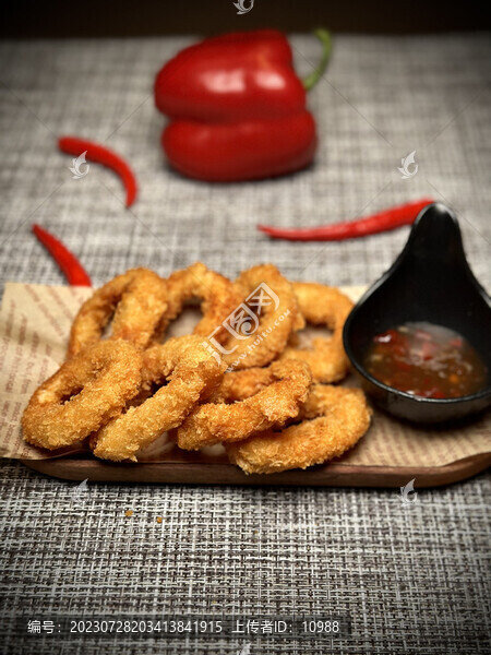 酥香魷魚圈