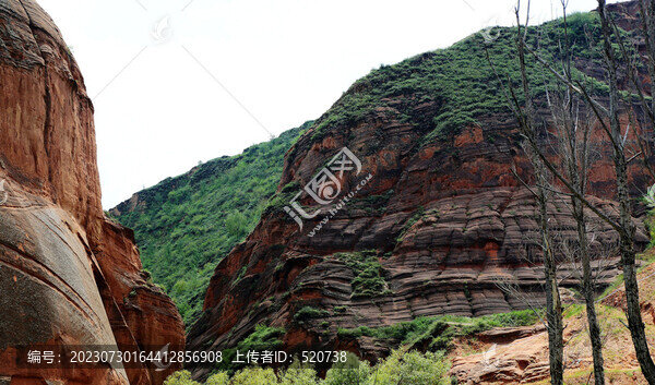 陜西靖邊波浪谷