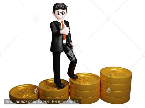 提升自我超越自我卡通形象設(shè)計(jì)