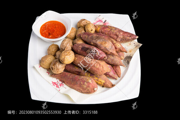 烤紅薯土豆拼