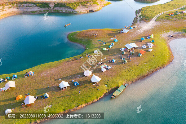 航拍湖南湘西酉水河風(fēng)光