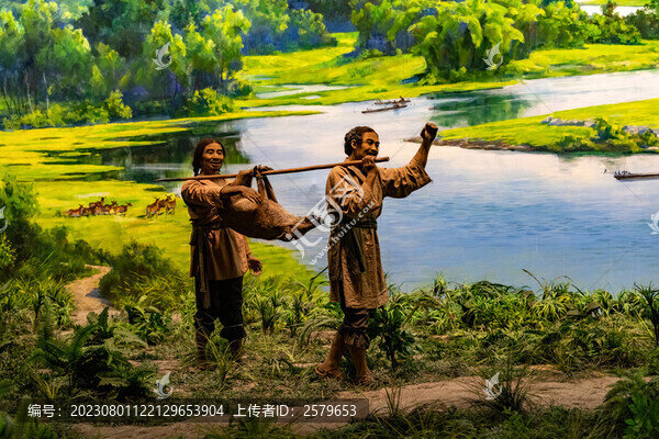 成都金沙遺址博物館內(nèi)景