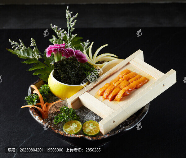日式海膽刺身