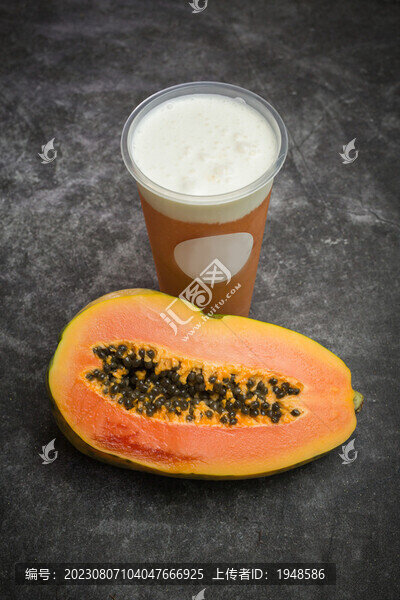 鮮榨木瓜汁