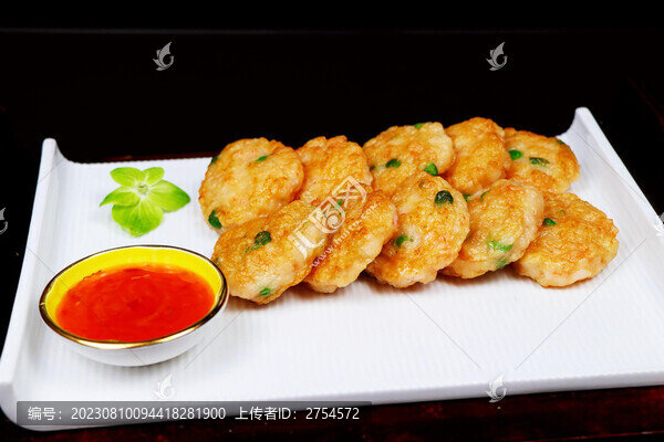 香煎蝦餅