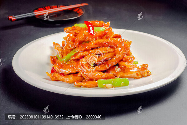 焦溜肉段
