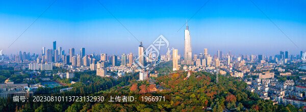 南京市新街口紫峰大廈城市環(huán)境