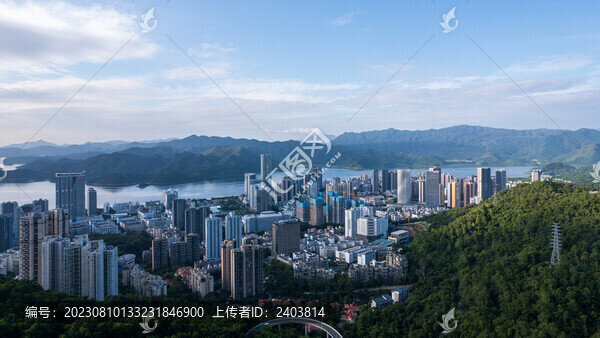 山海風(fēng)光鹽田建筑高樓