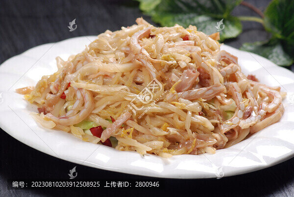 酸菜豬氣管