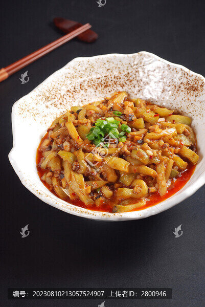 香菇肉粒燒茄子