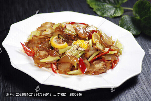 涼拌牛筋
