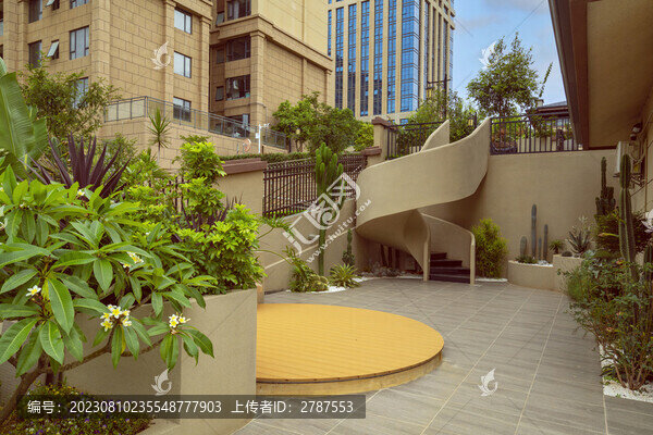 小區(qū)別墅花園