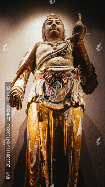 中國(guó)文化雕刻藝術(shù)菩薩像