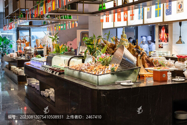 自助餐海鮮區(qū)