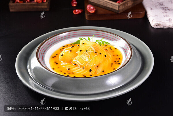 百香果黃桃