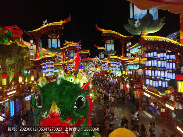 古城夜景