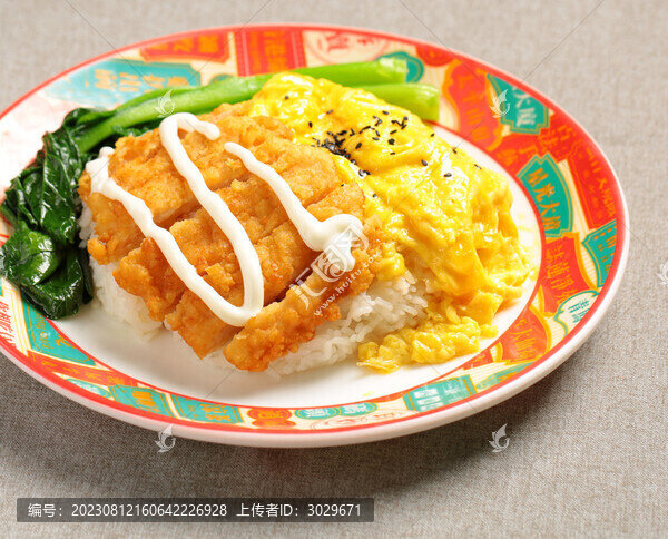 叉燒豬排飯