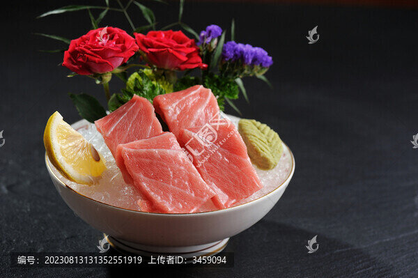 藍(lán)旗金槍魚中脂刺身