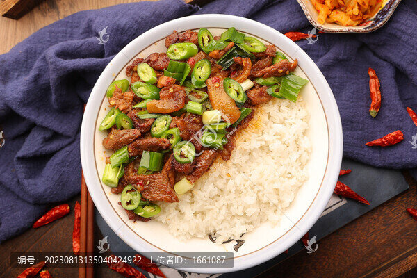 青椒回鍋肉蓋碼飯