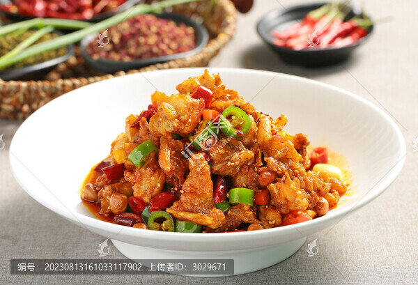 小炒牛蛙