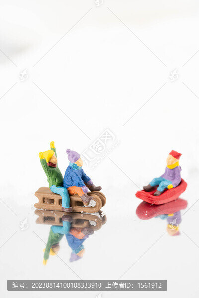 滑雪微距人