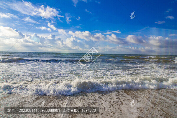 海岸朝陽