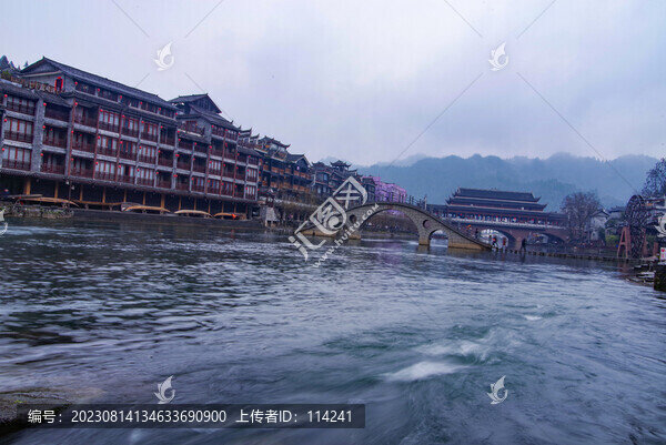 湘西鳳凰古城風(fēng)光