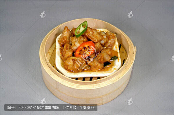 黃豆醬蒸排骨