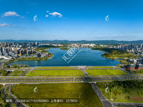 天府新區(qū)興隆湖濕地高樓