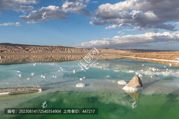 青海茫崖翡翠湖