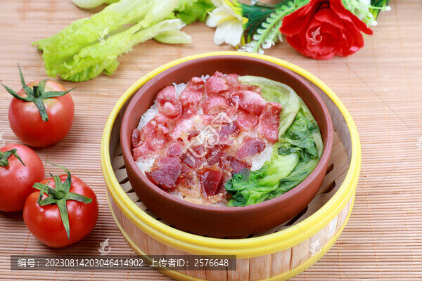 臘腸蒸飯