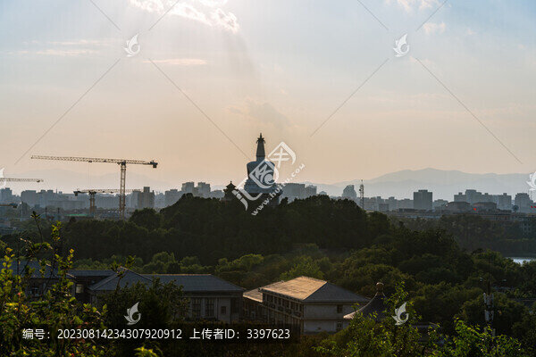 北京建筑群都市風(fēng)光