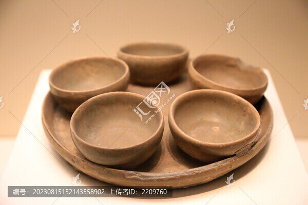 青瓷五盅盤(pán)