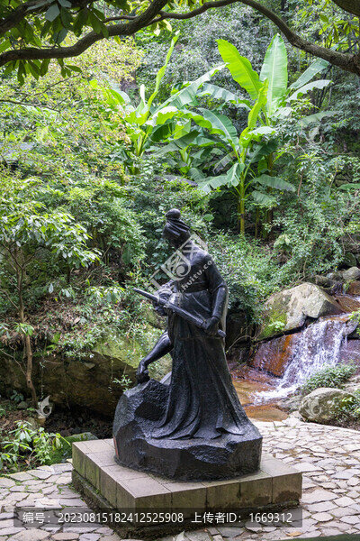 莫干山劍池干將莫邪雕塑