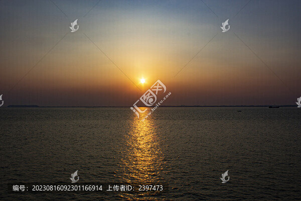 湖上夕陽(yáng)