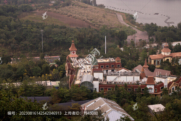 梅沙尖俯視