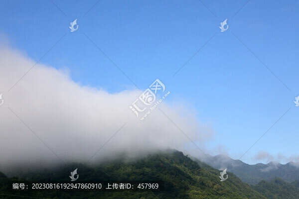 高山云霧