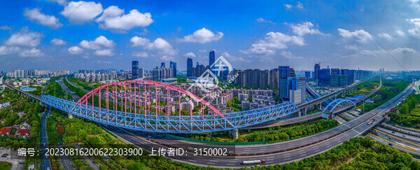 金寨路高架鐵路立交橋