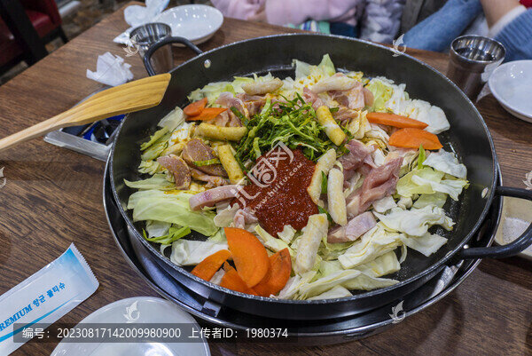 在韓國拍攝的料理美食