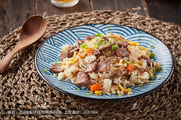 生炒牛肉飯