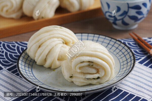 蔥油花卷