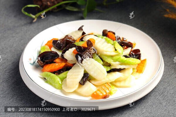 山藥木耳炒青瓜