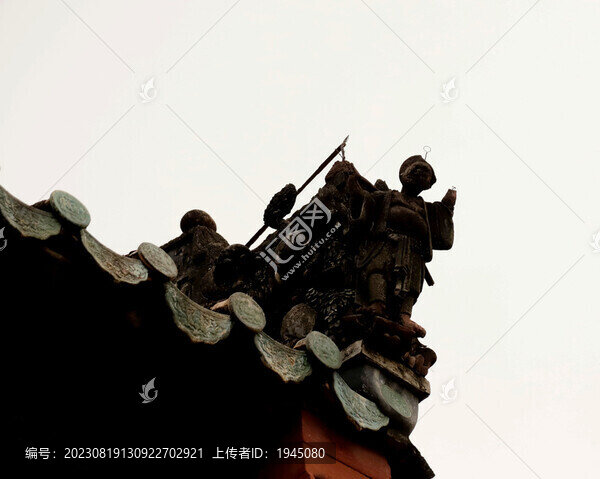 嶺南建筑檐角雕塑