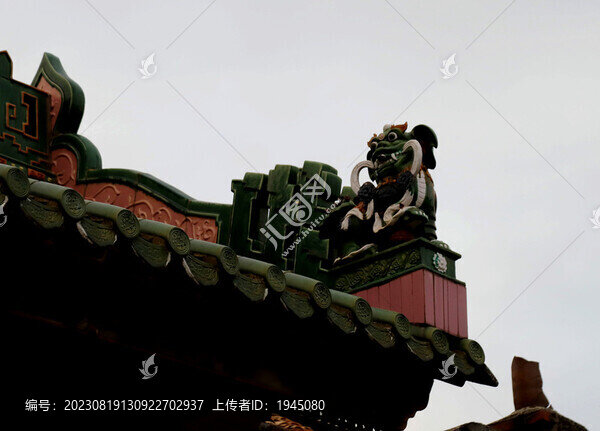 嶺南建筑檐角獸