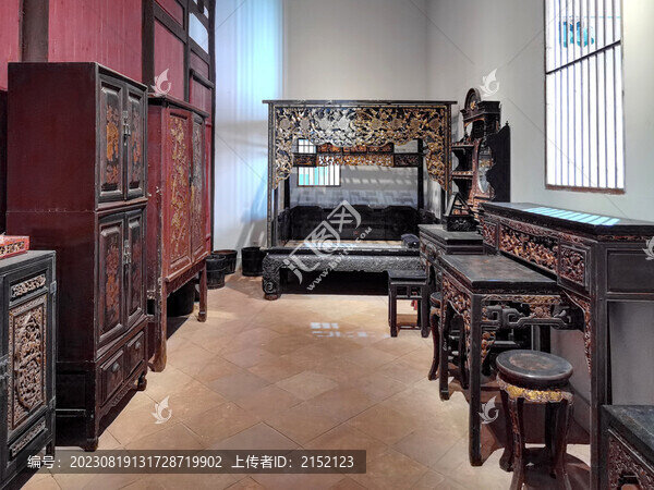 嶺南民居西關(guān)大屋內(nèi)景