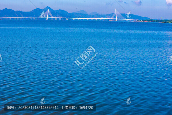 深圳灣的海