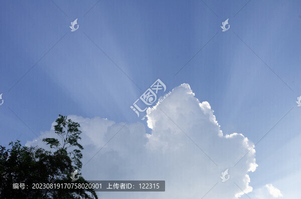 藍(lán)天白云
