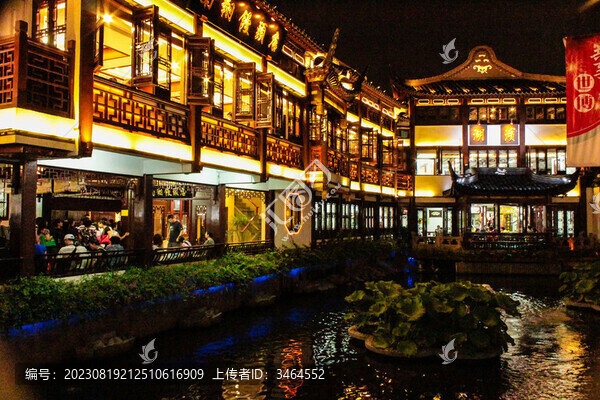 上海豫園夜景